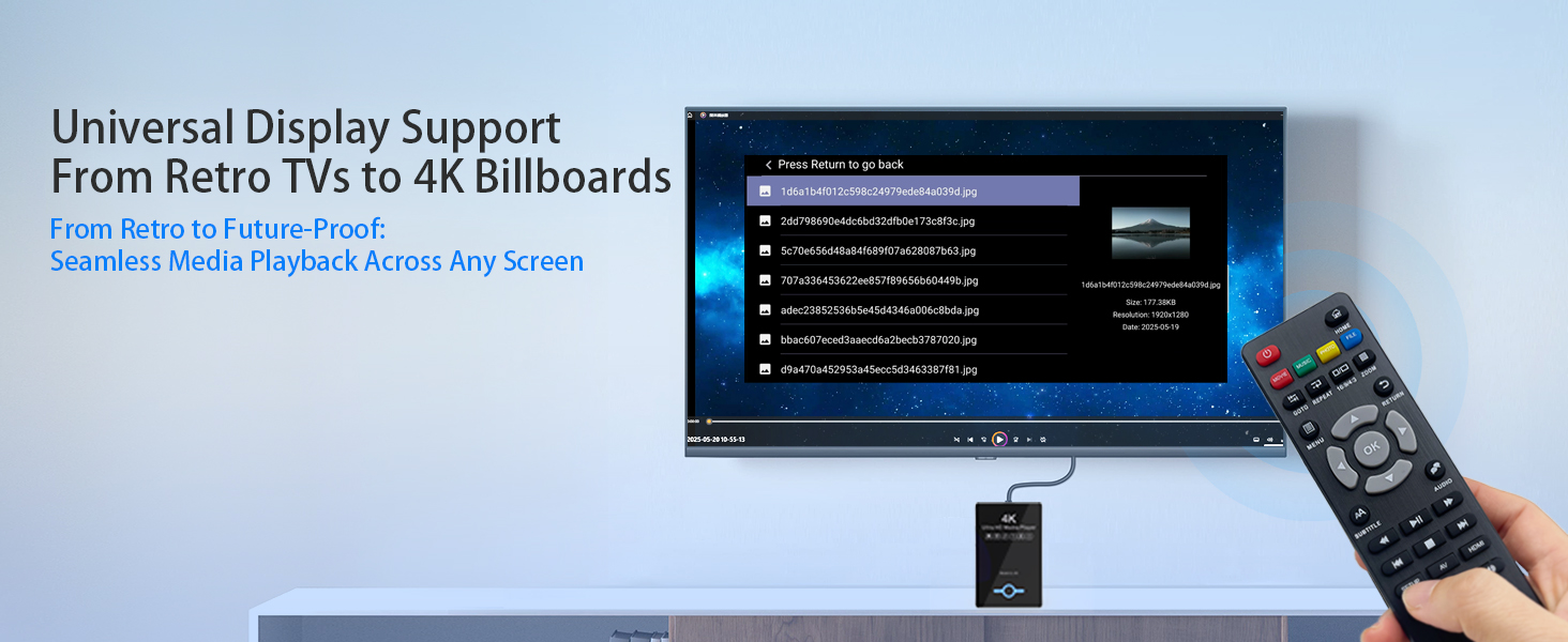 4K Ultra HD Media Player