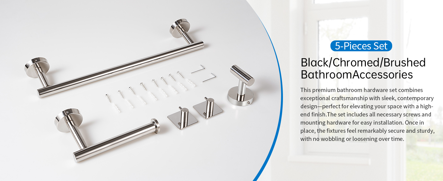 Bathroom Hardware Set
