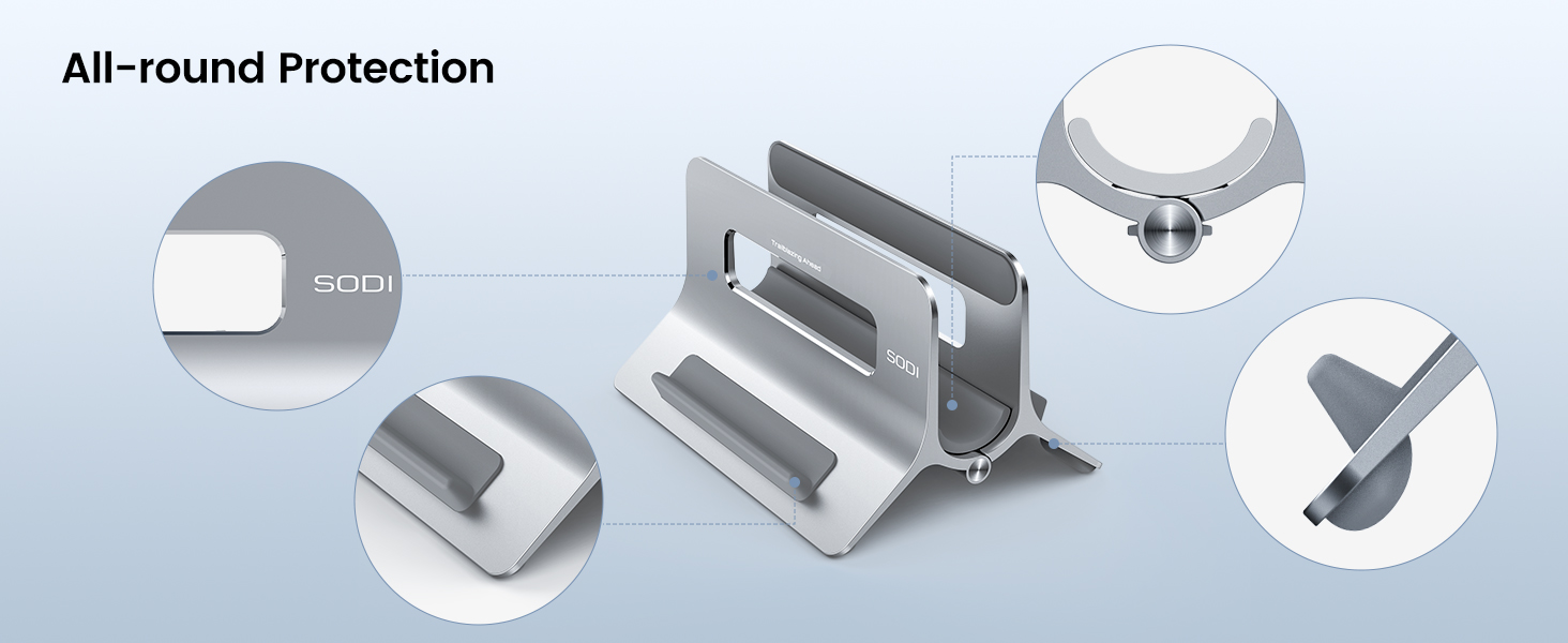 vertical laptop stand