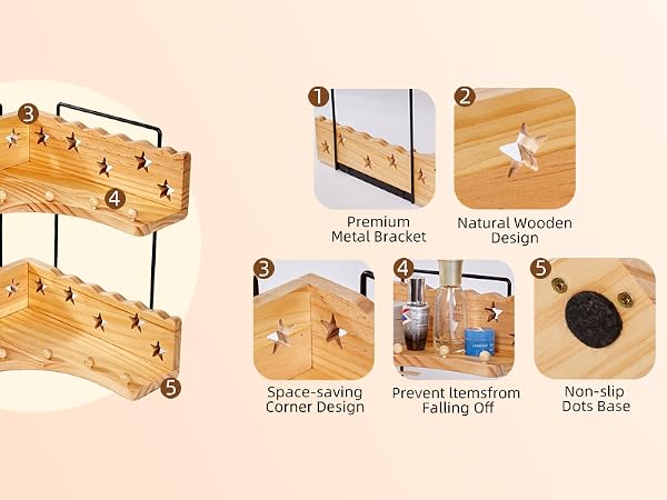 2-Tier Bathroom Countertop Organizer