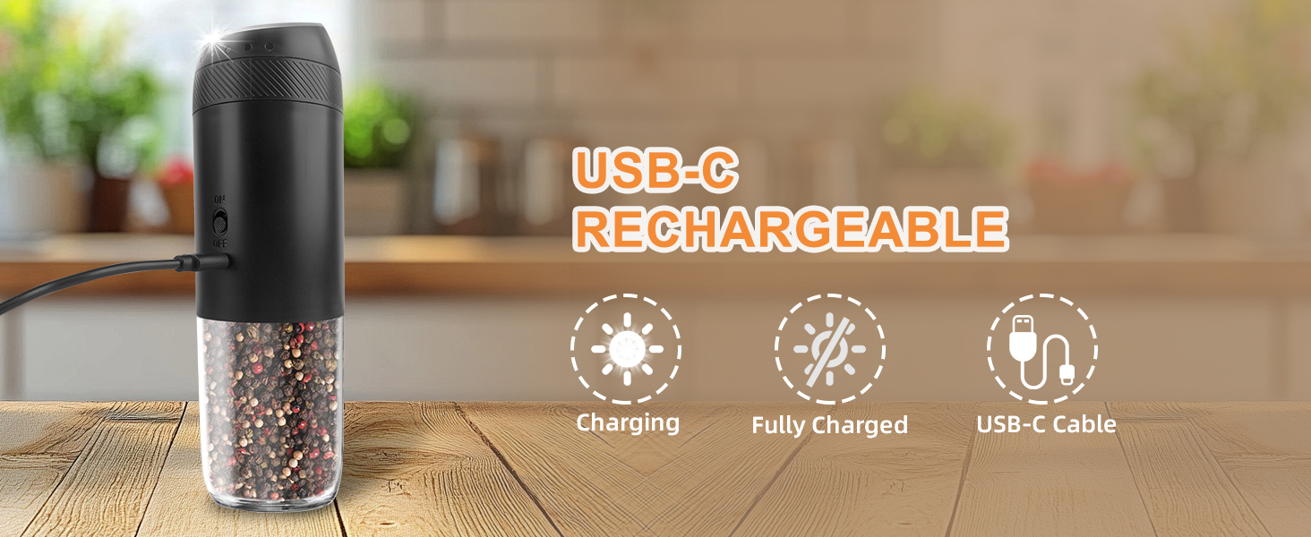 USB-C RECHARGEABLE