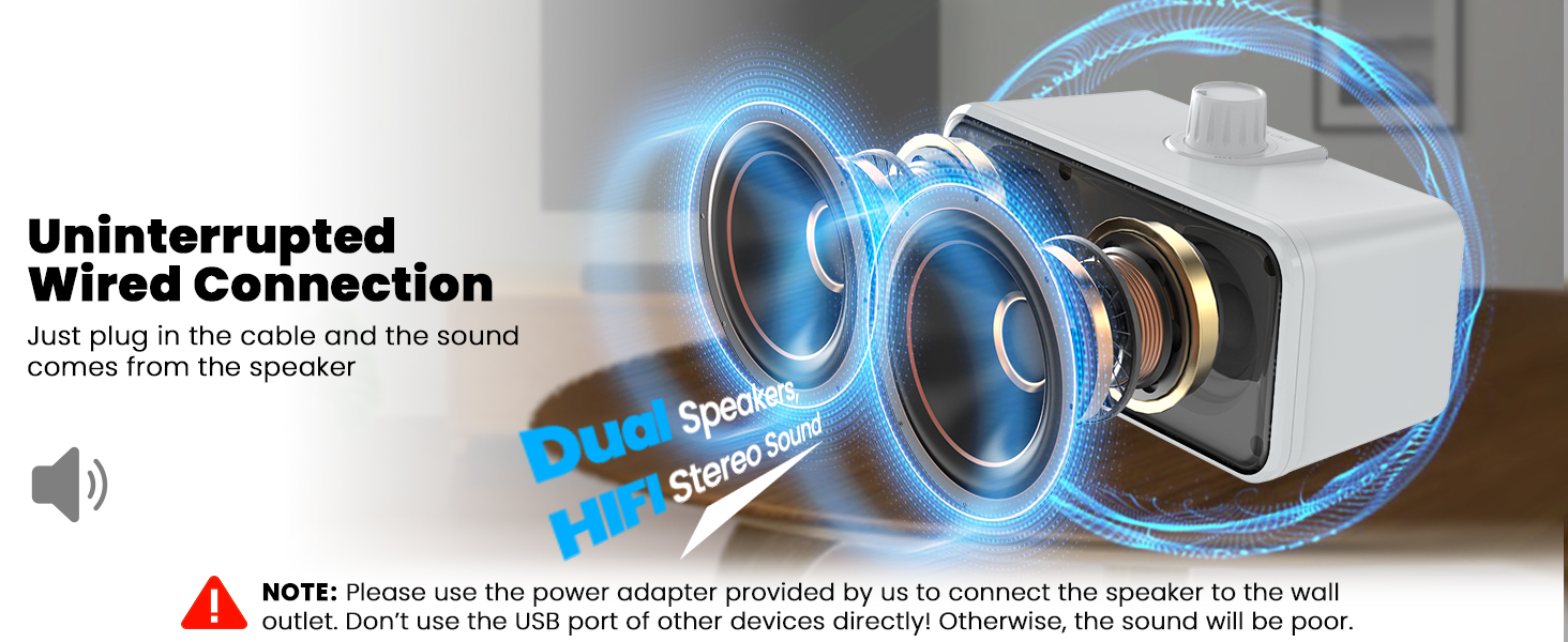 wired speakers for tv