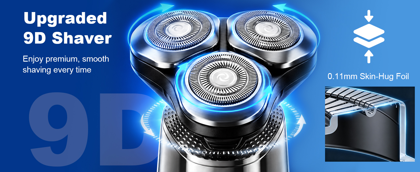 Upgraded 9D Shaver