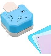 3-In-1 Rounded Corner/Hole Punch, R10mm R5mm 4mm 3-Way Paper Edge Cutter Corner Rounder for Paper...