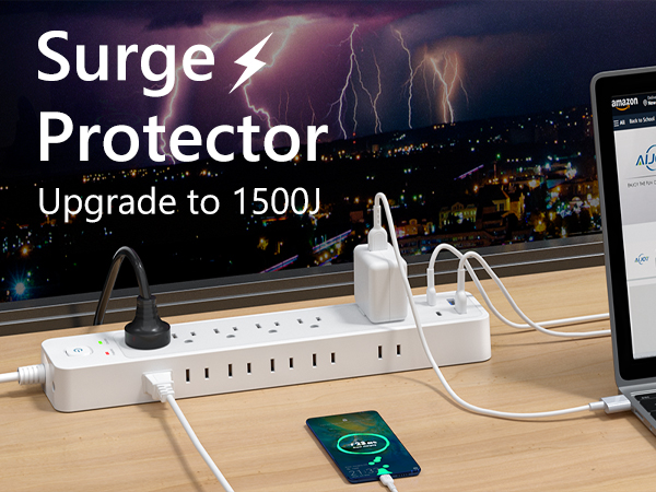 power strip surge protector