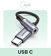 USB C to 3.5mm Audio Adapter