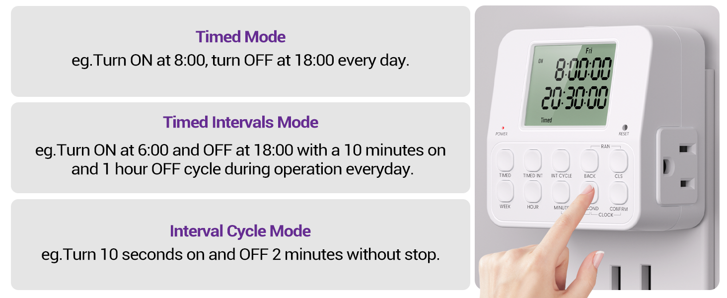 timer outlet