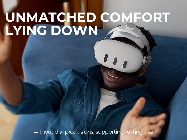 DESTEK QH3 Upgraded Comfort Head Strap for Meta Quest 3 3S