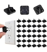MECCANIXITY 50 Pack Outlet Covers Proofing, Electrical Safety Plug Covers Outlets Socket Proof Ca...