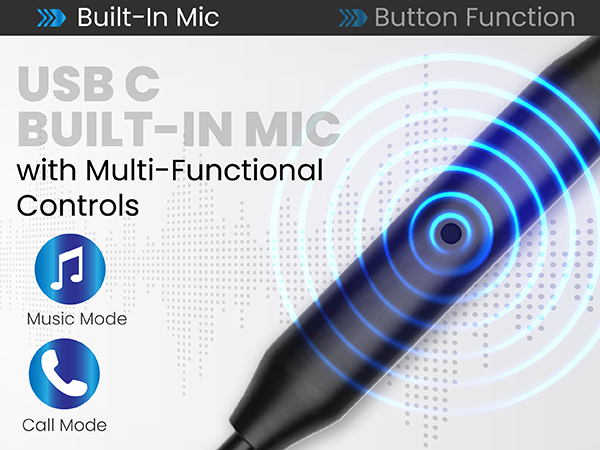 USB C built in mic