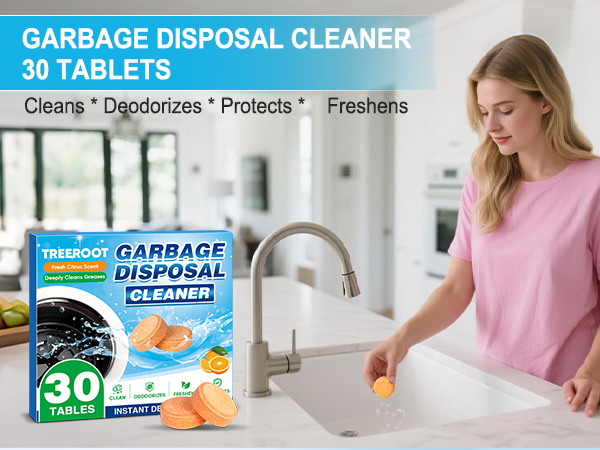 garbage disposal cleaner,disposal cleaner,garbage disposal cleaner and deodorizer