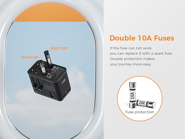 European travel plug adapter