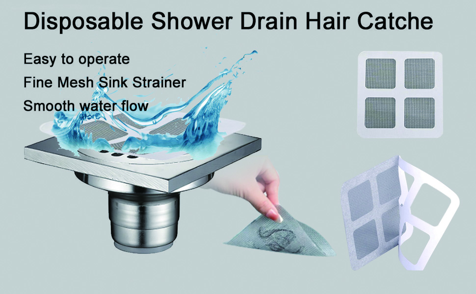 Precision mesh, high-speed water flow