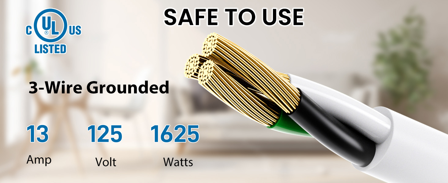 3 Outlet Extension Cord