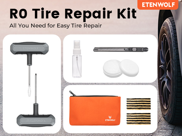tire plug kit tire repair kit with plugs flat tire repair kit motorcycle