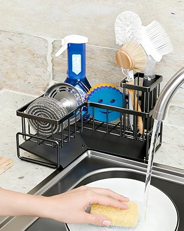 L sponge holder
