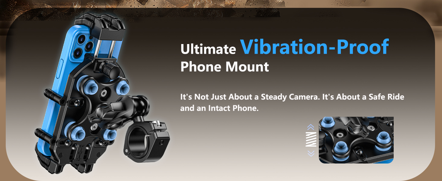 phone mount for motorcycle