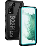 Lanhiem Samsung Galaxy S22+ Plus Case, IP68 Waterproof Dustproof Shockproof Case with Built-in Sc...
