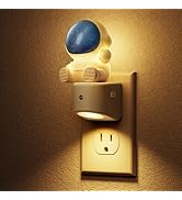 L LOHAS LED Night Light for Kids, 3D Space Night Light Plug in, Dusk to Dawn Nursery Night Lights...