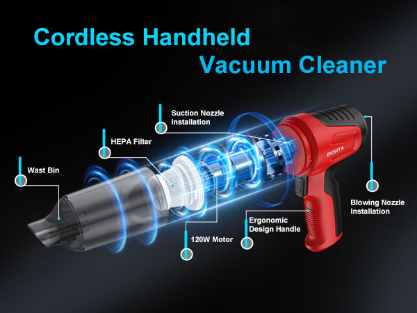 Cordless Handheld Vacuum Cleaner