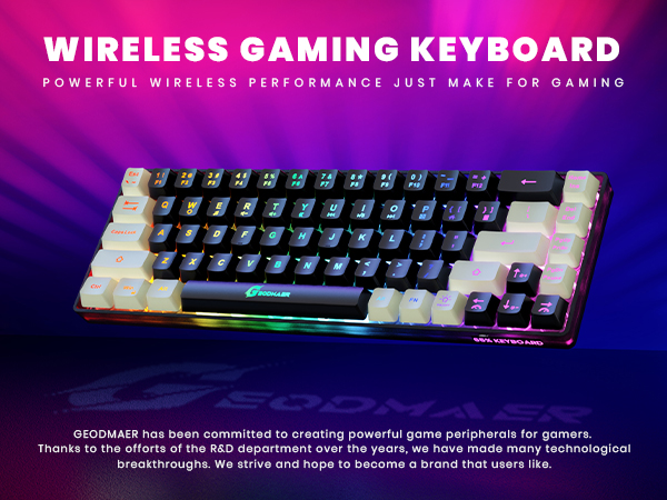 wireless gaming keyboard
