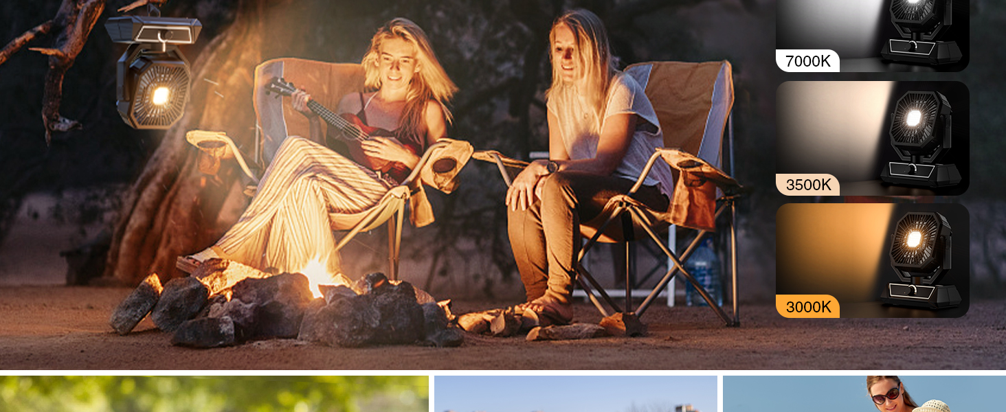 portable fan rechargeable