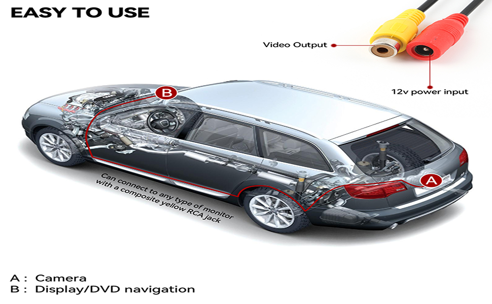 1080p rear backup camera for truck,vehicle backup cameras,camera license plate,backup camera for car