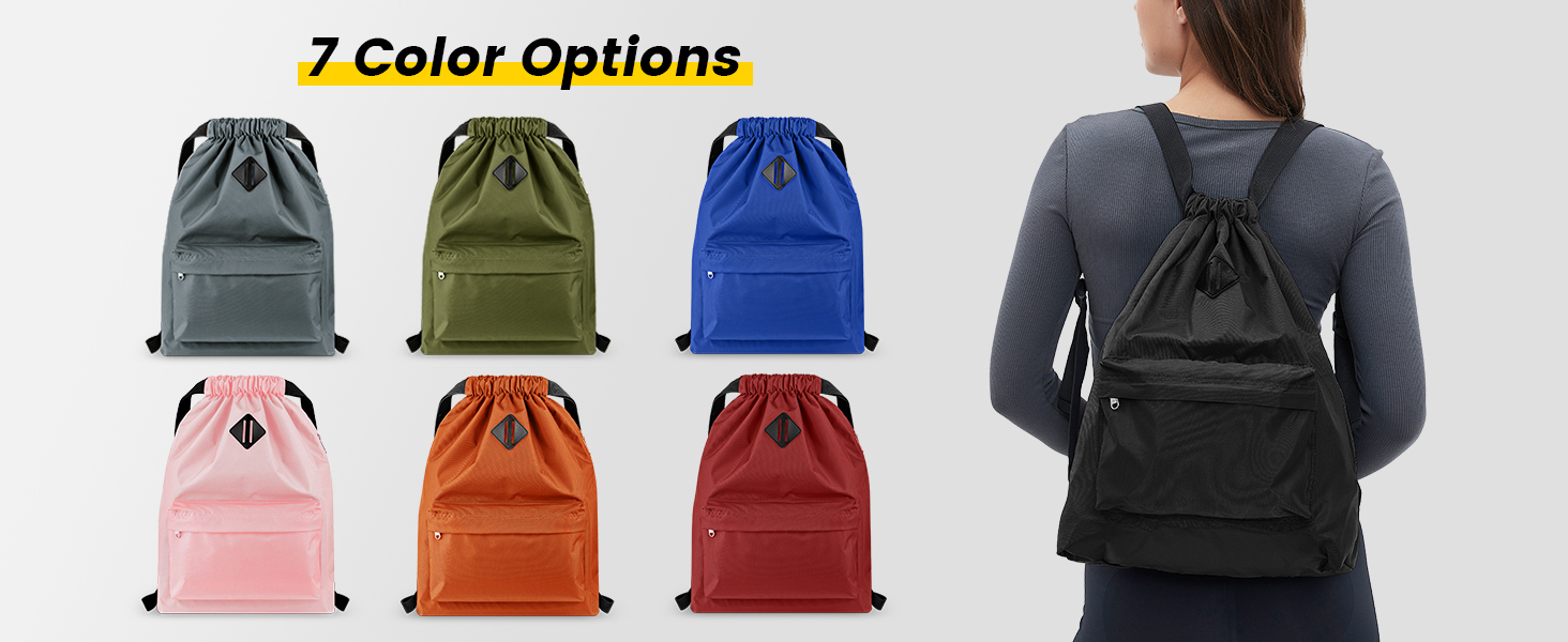 string backpack for men