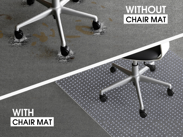 Office Chair Mat for Carpeted Floors