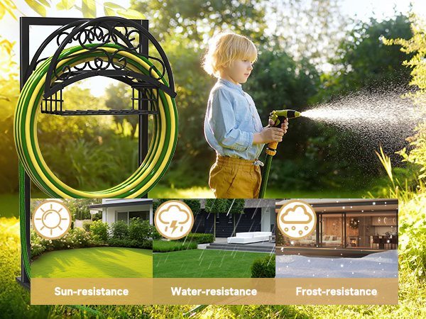 Water Hose Holder for Outside