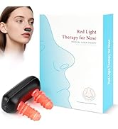 Upgraded Red Light Nasal Therapy Device, Four Light Therapy Modes, Portable Red Light Therapy for...