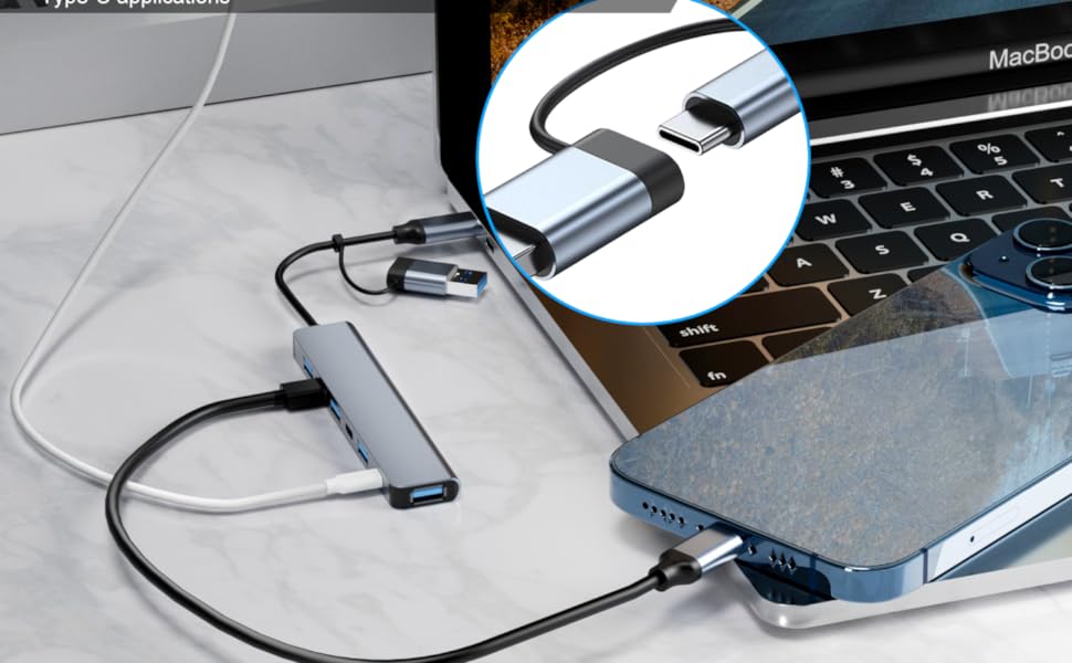 7 in 1 USB C Hub