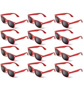 ANPUNAT 12 Pack Party Sunglasses in Bulk for Birthday Party Beach Pool Party Travel Picnic Party ...