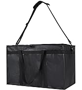 CIVJET Insulated Food/Pizza Delivery Bag with Adjustable Shoulder Strap, XXX-Large Commercial Foo...