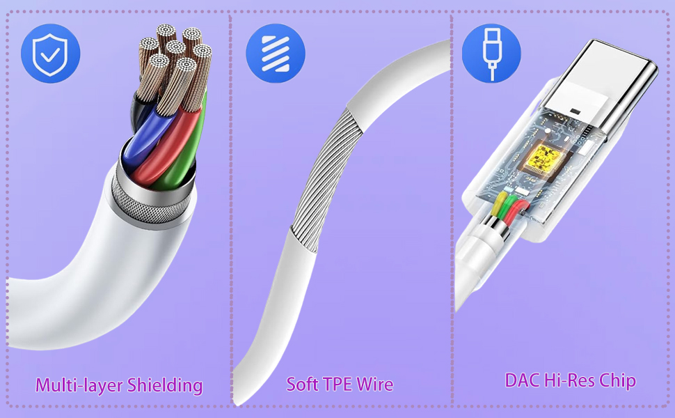 ear buds wired usb c