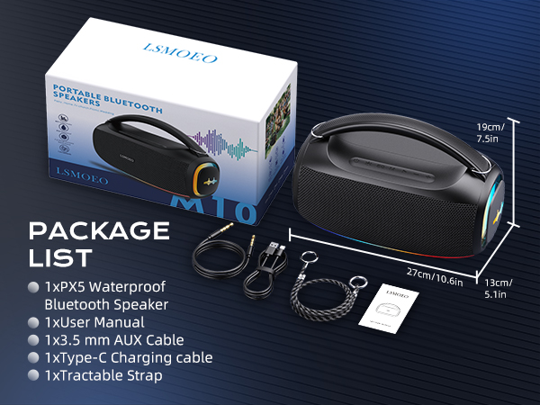 Waterproof bluetooth speake 