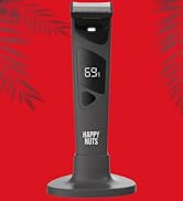 HAPPY NUTS The Ballber Pro Electric Groin &amp; Body Hair Trimmer for Men - Mens Body Groomer Kit for...