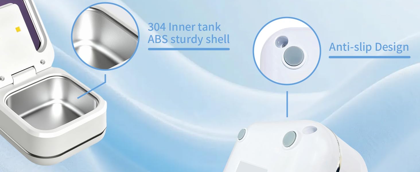 ultrasonic night guard cleaner ultrasonic denture cleaner machine retainer pod cleaner