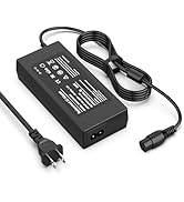 42V 2A Power Adapter PowerFast 3-Prong Inline Connector for Electric Scooter Charger for 36V Pock...
