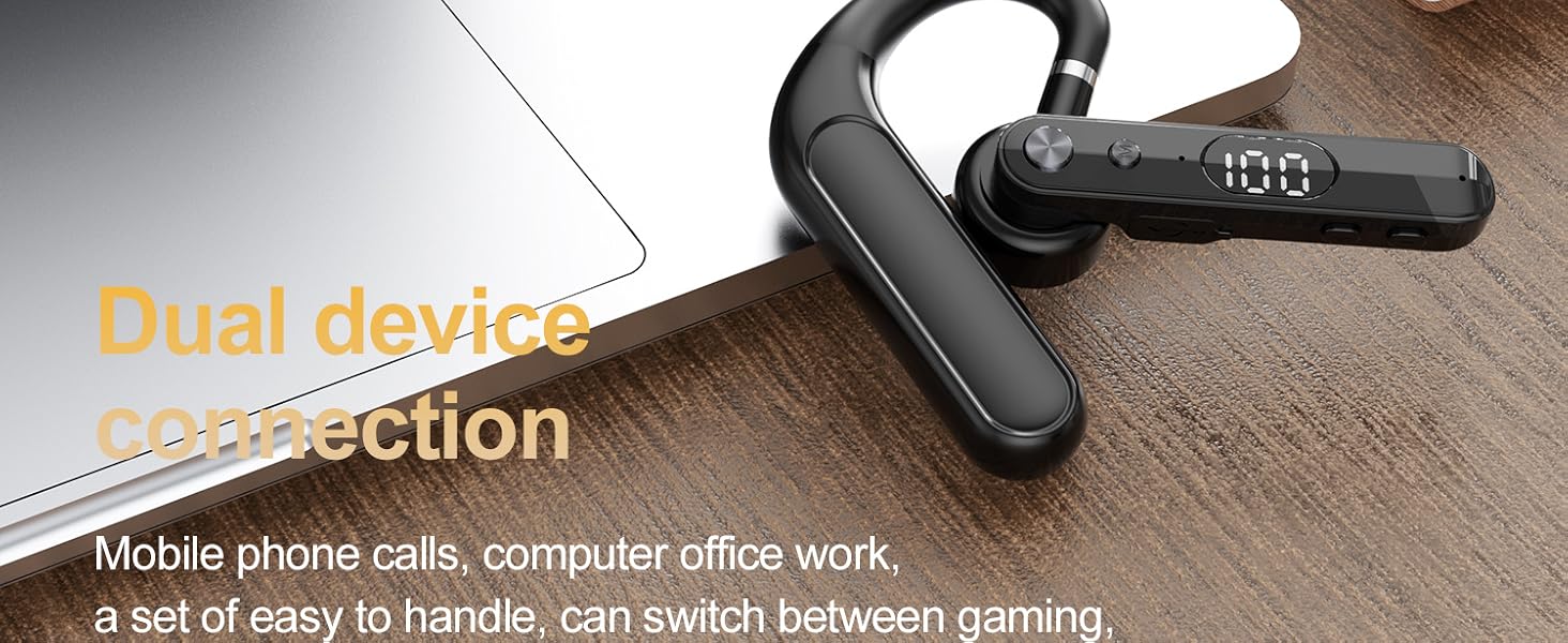 multipoint singel ear bluetooth headset