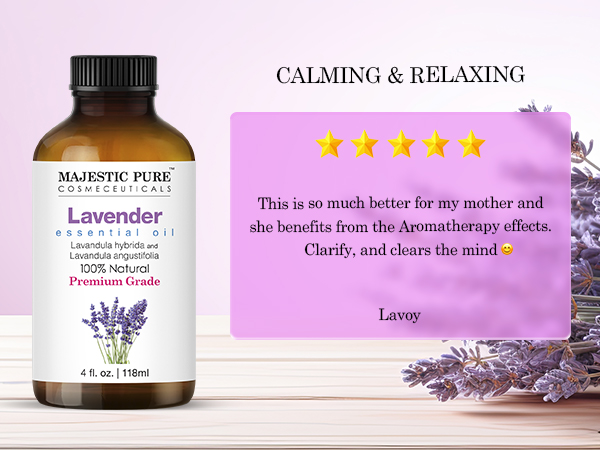 Lavender oil