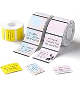 NIIMBOT Thermal Label Maker Tape Set, Compatible for NIIMBOT B1 B21 B31 B4 Label Printer, Thermal...