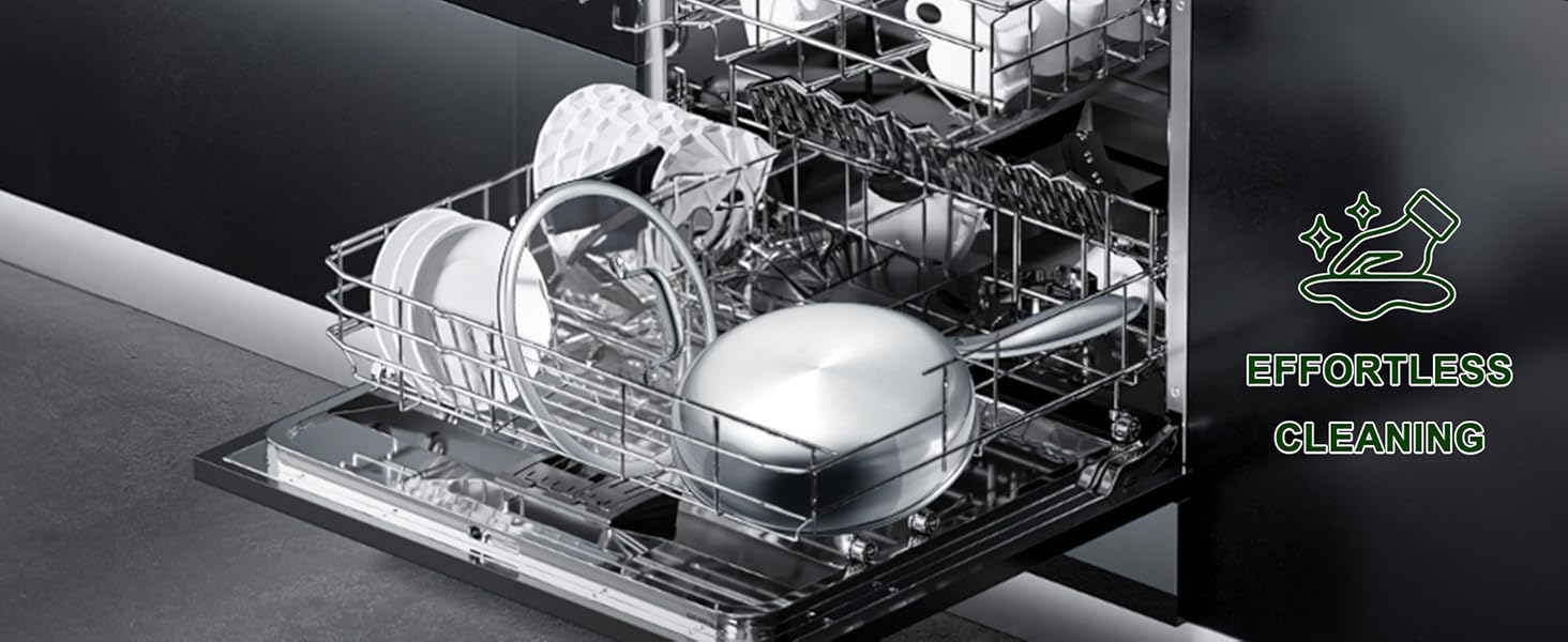 stainless steel saute pan