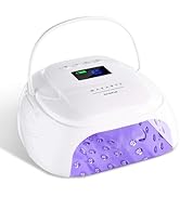 Makartt UV Nail Lamp – 30W Fast Curing UV Light with Handle Rechargeable Cordless Nail Dryer for ...