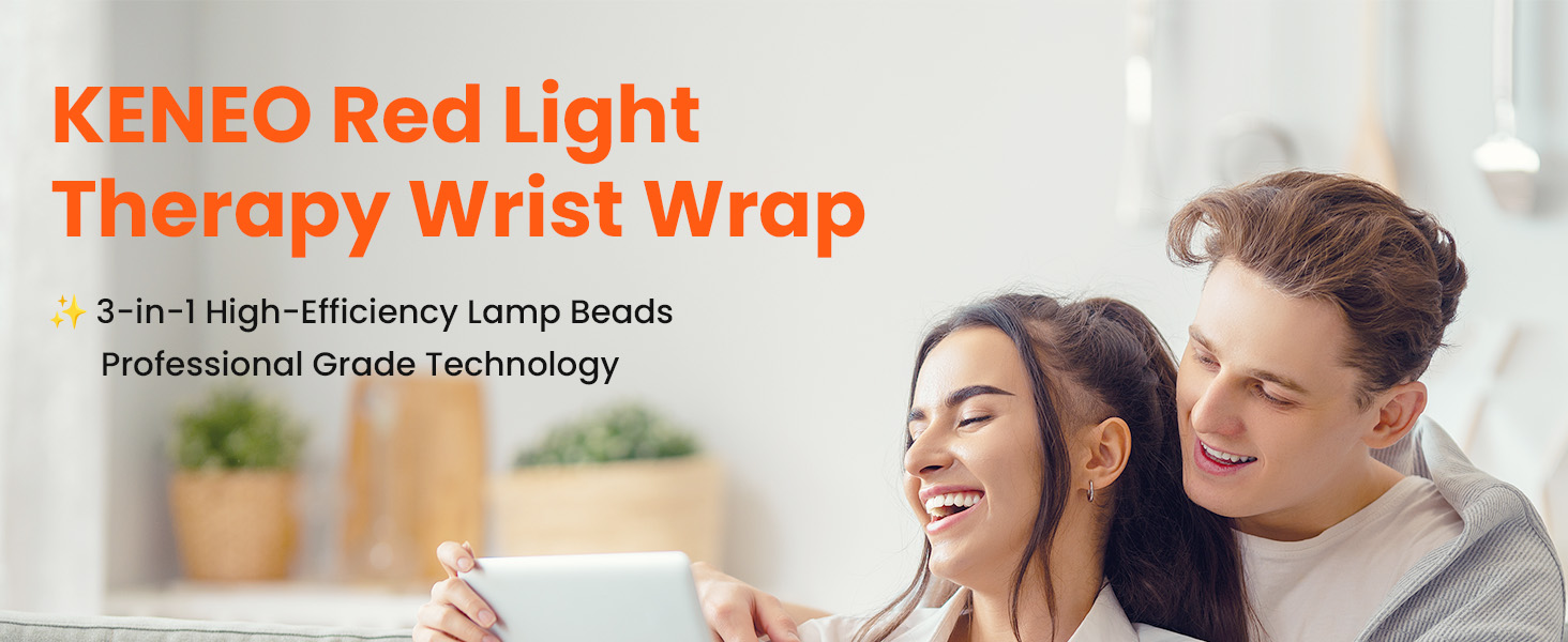 KENEO Red Light Therapy Wrist Wrap