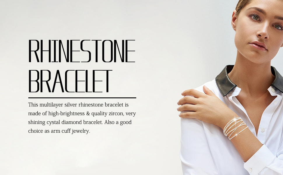 rhinestone bracelet