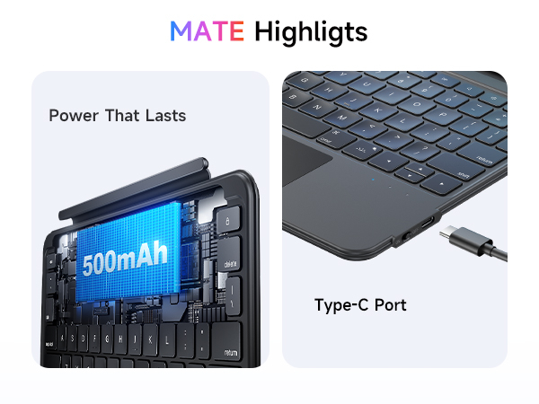 ipad air 11 inch case with keyboard