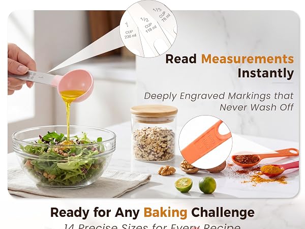 Measuring Cups and Spoons Set
