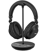 SIMOLIO 737D Plus TV Headphones Wireless for Seniors with Cinema &amp; Clear Dialog Mode, Volume Boos...