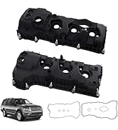 Engine Valve Covers Left Right Compatible with 2013-2019 Ford F-150 Expedition Transit Mark LT Na...